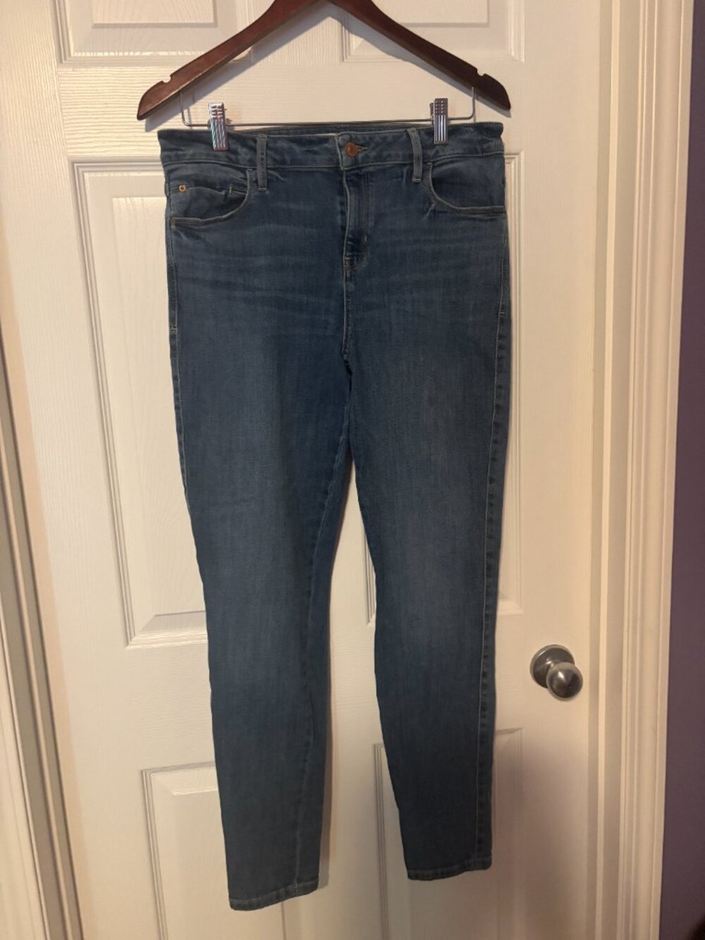 GUESS "Sexy Curve" Mid-Rise Skinny Jeans Sz 31